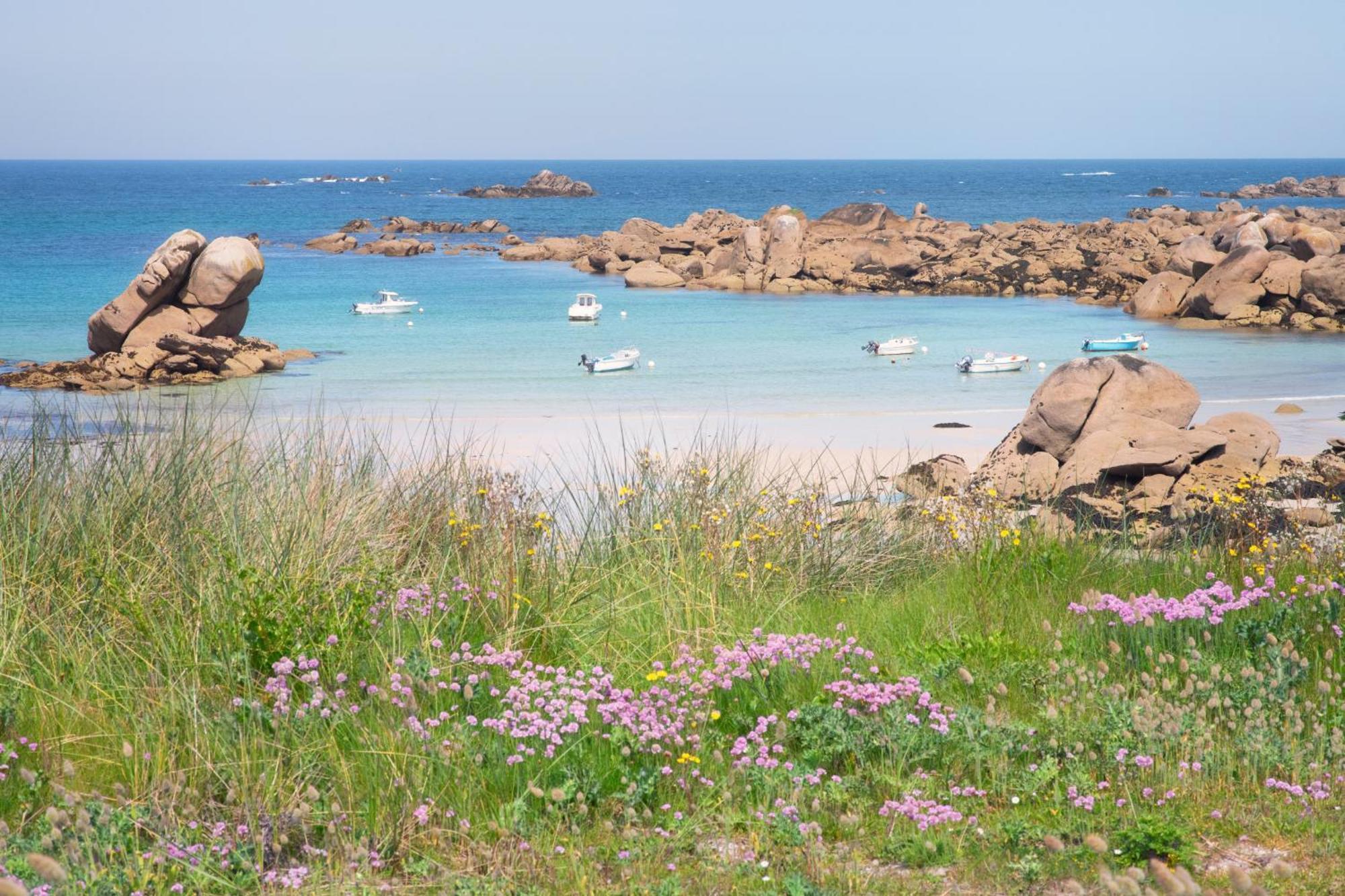 Ker Stivell - Superbe Maison Neuve A 2 Pas De La Mer Landunvez Exterior foto