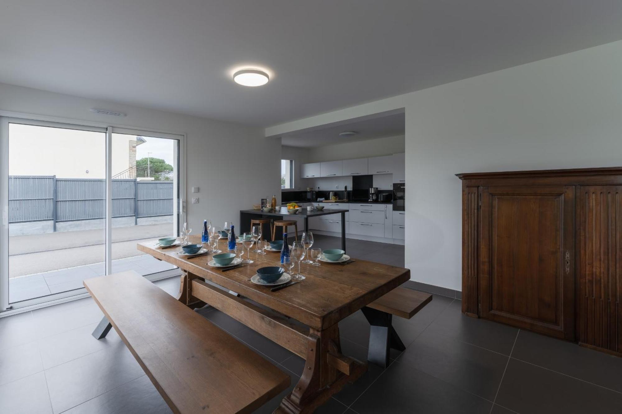 Ker Stivell - Superbe Maison Neuve A 2 Pas De La Mer Landunvez Exterior foto
